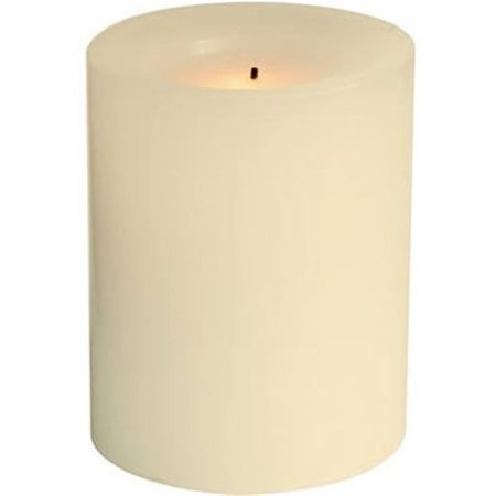 STERNO HOME Sterno Home 251056 3 x 6 in. Night Splendor Flameless Pillar Candle; Cream 251056